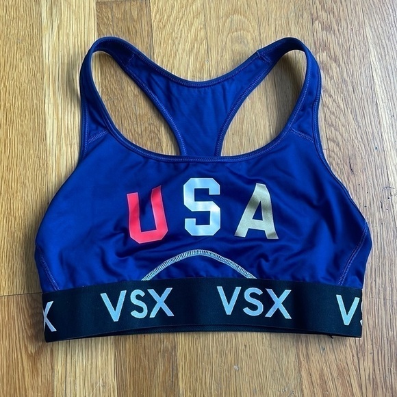 Victoria’s Secret USA Sports Bra medium - Picture 1 of 5